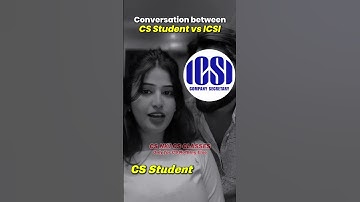💫 Conversation Between CS Student vs ICSI😎 | CSEET | CS EXECUTIVE | CS PROFESSIONAL #memes #viral
