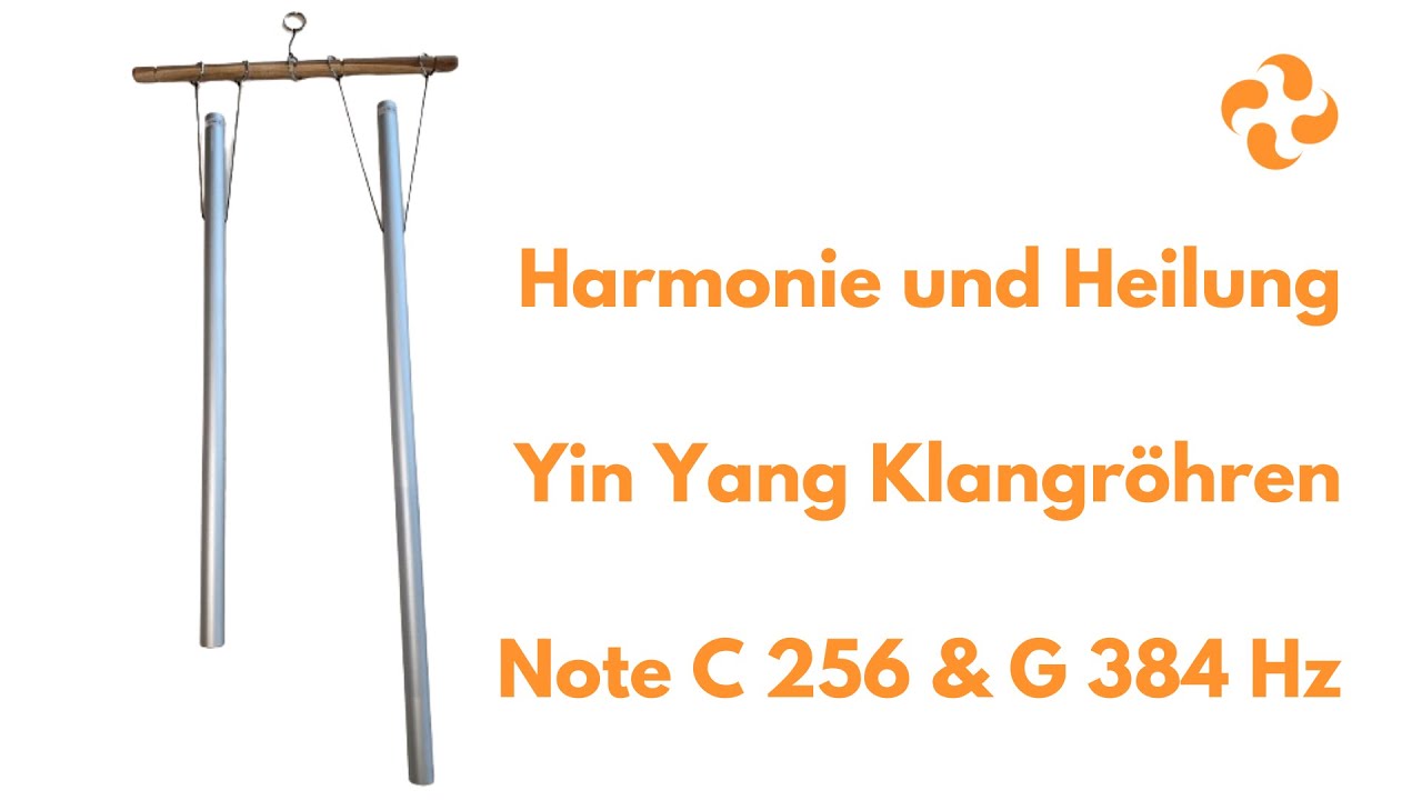 Harmonie und Heilung: Tauche ein in die Schwingungen des Yin Yang Klangrohrs (C 256 und G 384 Hz)
