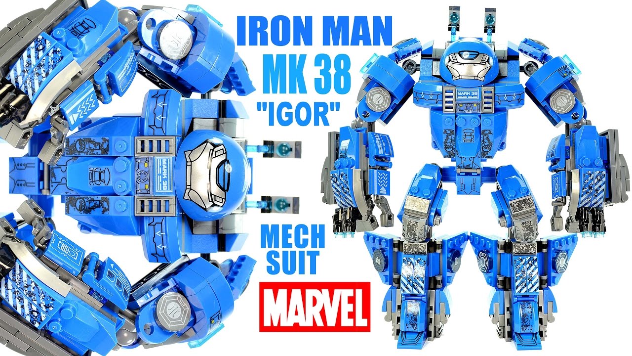 lego iron man mark 38