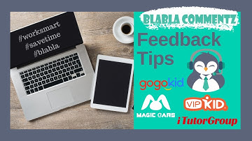 BlaBla Commentz ~ Online Feedback app for ESL Teachers ~ SpeedRun