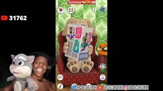 IShowSpeed Rages Then Breaks His Talking Tom Plush
