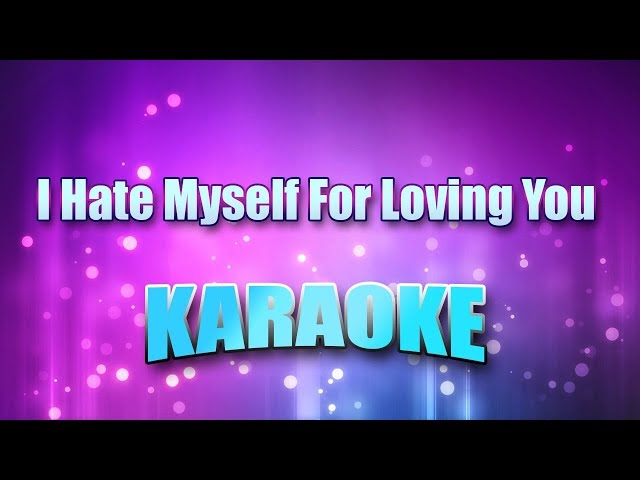 Jett, Joan & The Blackhearts - I Hate Myself For Loving You (Karaoke & Lyrics) class=