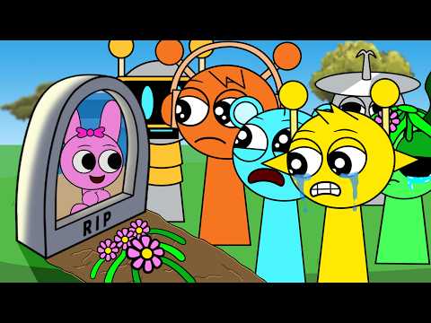 INCREDIBOX SPRUNKI SAD STORY!  PINKI DIES...? | FNF Goodbye World
