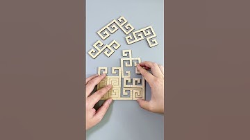 Can you use eight pieces to form a square?#Puzzles #IQ #iqtest