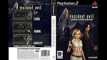 Resident Evil 4 Ultimate Edition Skin Mod PS2 ISO