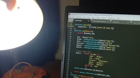 CONTOH SEDERHANA PEMBUATAN PROGRAM CRUD DENGAN PYTHON DAN MYSQL