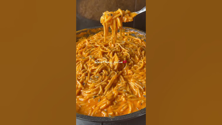 سباغيتي 🍝 بدون لحوم او تون فقط بصلصة لذيذة بزاف ومعلكة وصفة كاملة فالقناة ❤️