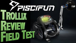 Piscifun Trollix Digital Line Counter Trolling Reel Review & Salmon Fishing Field Test by Fish Tails 760 views 8 months ago 8 minutes, 30 seconds
