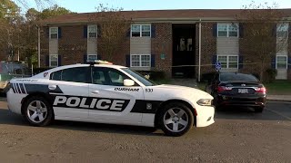 RAW VIDEO: Scene after shooting at Durham apartments