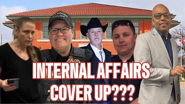 Police Chief & City Manager Block Public Records—Truth & Internal Affairs Investigation Hidden PT 4