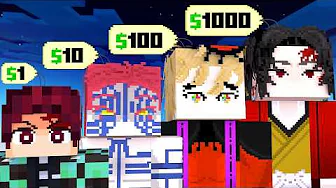 Demon Slayer but you can BUY Mobs