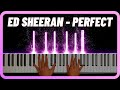 Perfect ed sheeran piano cover wedding version