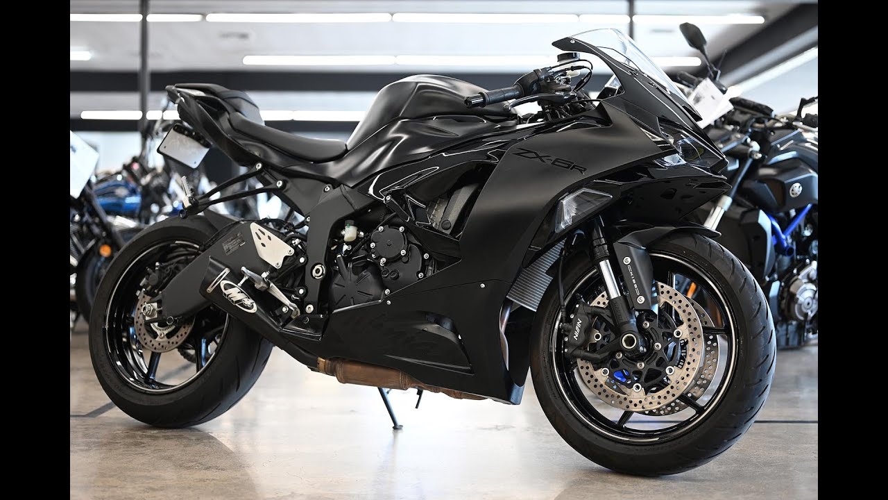2024 Kawasaki Ninja ZX6R (ABS) | ONYX MOTO - YouTube