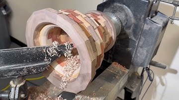 Turning Segmented Vase | Using Cherry, Walnut, Maple, and Padauk | Rookie Mistakes