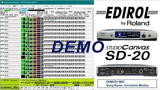 Roland Edirol SD-20 Studio Canvas DEMO (01 ~ 05) - YouTube