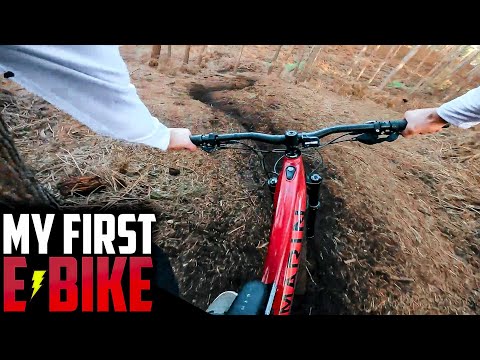 RIDING MY FIRST E-BIKE FEELS INSANE!!
