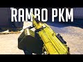 THE BEST OVERPOWERED RAMBO PKM CLASS SETUP IN MODERN WARFARE.