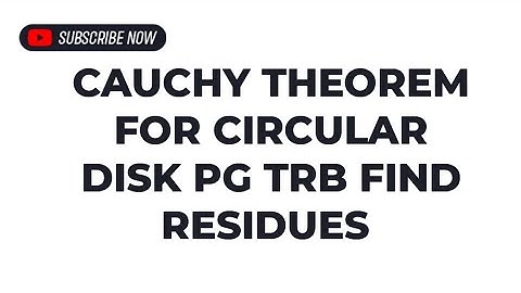 Cauchy theorem problem #find residue #complex analysis #pg trb exam 2025#