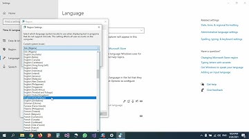 Current Language for non-Unicode Programs
