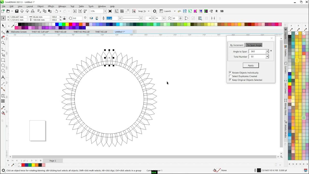 Rotate object in coreldraw YouTube
