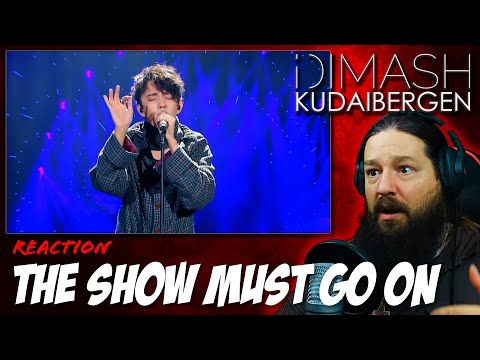 METALHEAD REACTS | DIMASH KUDAIBERGEN — "The Show Must Go On"