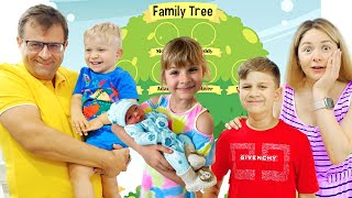 Diana Membuat Sebuah Pohon Keluarga Melalui Foto