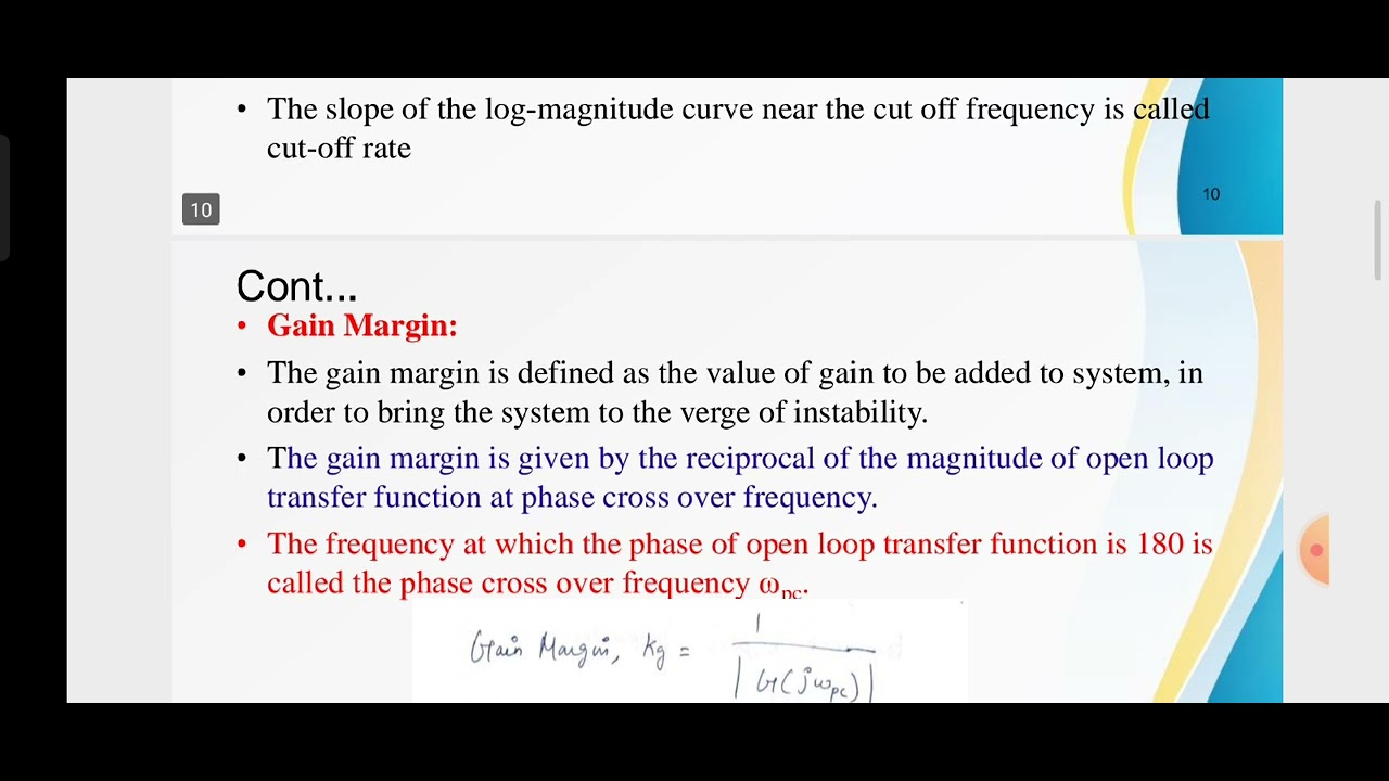 Control Systems Engineering - Frequency response analysis - YouTube