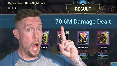 I 1x KEYED ULTRA NIGHTMARE CLAN BOSS w/ BATMAN UNKILLABLE!