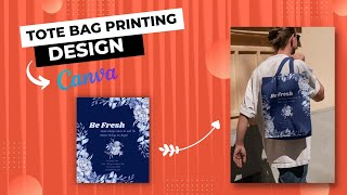 Tote Bag design in Canva | Bag Design Tutorial | Tote Bag Sublimation #Canva #ToteBag #BagDesign screenshot 5