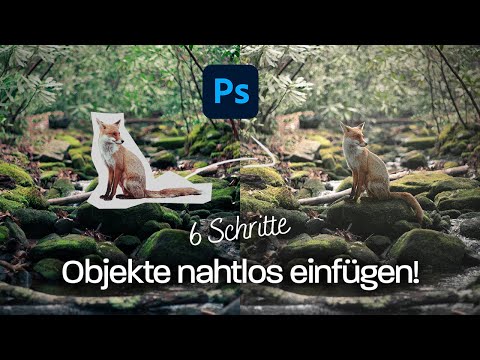 Objekte nahtlos einfügen in 6 Schritten | Photoshop Tutorial