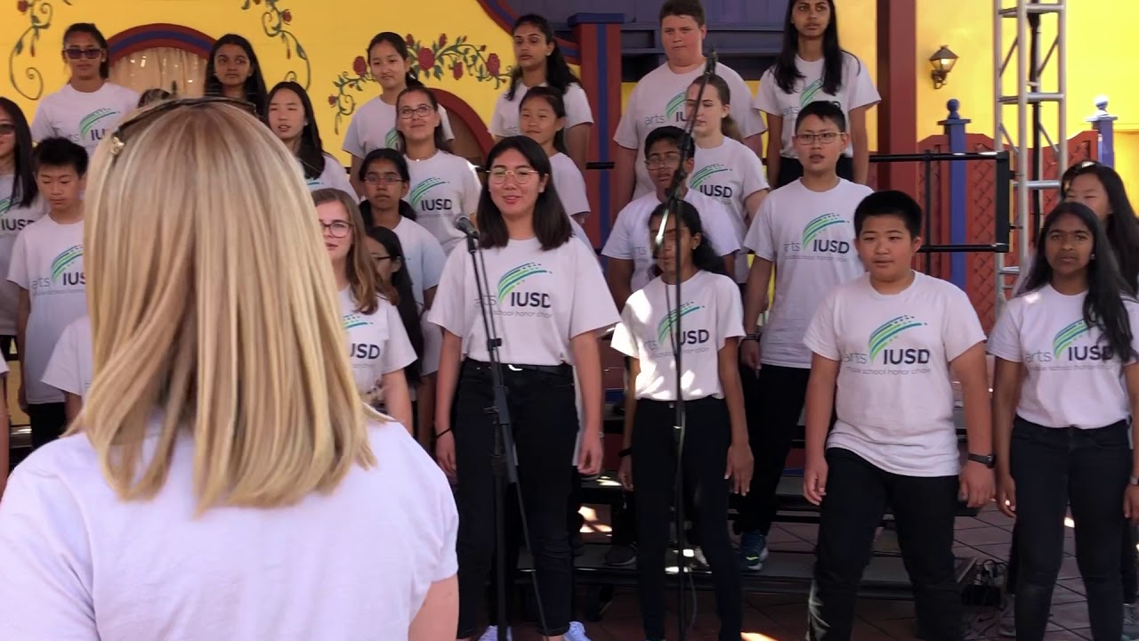 IUSD Middle School Honor Chorus 2019 YouTube