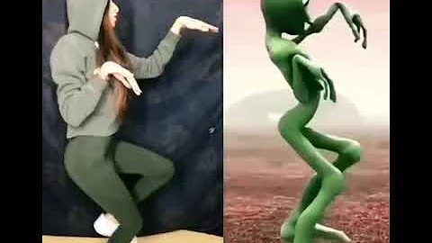 NEW # Dame tu pasito challange | 2018 trending alien Dance