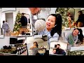 NEW DECOR!!! + decorating our house FOR CHRISTMAS + what I EAT in a DAY *cooking* VLOGMAS