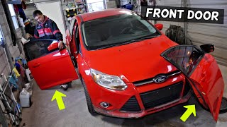Ford Focus Mk3 Front Door Removal Replacement 2012 2013 2014 2015 2016 2017 2018 2019