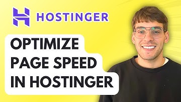 How to Optimize Page Speed in Hostinger [2025 Guide]