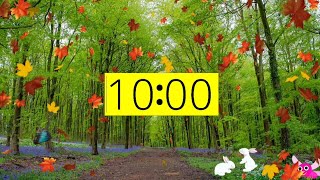 10 Minute Timer With Music, Autumn Season 🍂