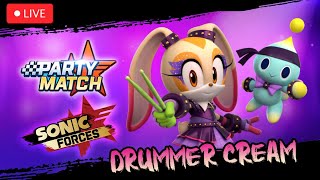 🔴 Drummer Cream SHOWCASE | Sonic Forces Party Match Live #203