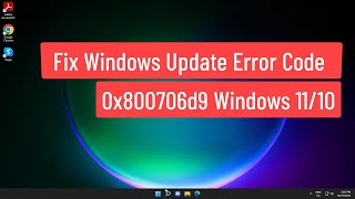 fix windows update error code 0x800706d9 windows 11/10