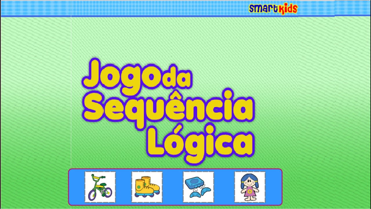 Jogo de educação para crianças sequências lógicas para crianças