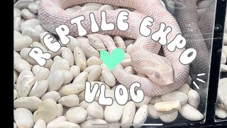 REPTILE EXPO VLOG ~ SNEKS AND FROOGS AND THINGS!~