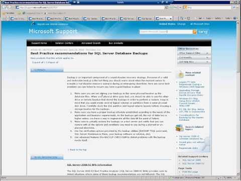SQL Server 2008 R2 Best Practice Analyzer(BPA)