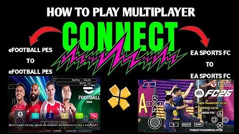 How to Connect Multiplayer in PES 2026 / EA FC 26 PPSSPP — Easy Method!