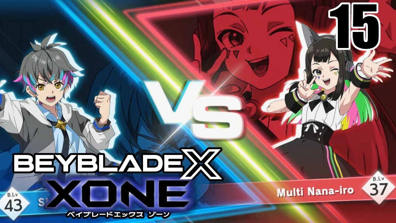 Blind Let's Play] Beyblade X Xone Ep 15: Floor 70 Multi Nana-iro
