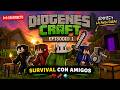 🔥 ¡EMPIEZA DIOGENESCRAFT! 🏡 Caos, risas y supervivencia con amigos ⚔️ | DiogenesCraft #1