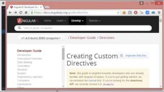 AngularJS Tutorial 4 Introduction To Directives