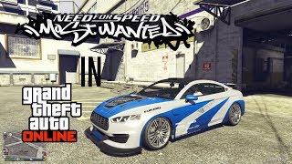 GTA 5 Online : How to get the famous BMW M3 GTR NFS MW Livery ! (No mod)