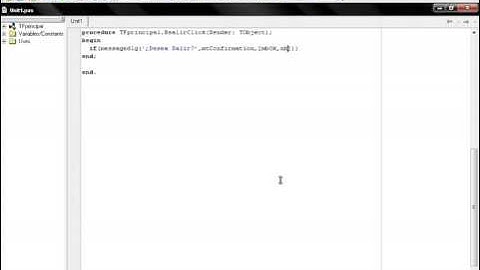 Programacion en Delphi 1