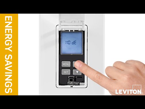 تصویری: چگونه می توان سوئیچ دیمیتر Leviton را برنامه ریزی کرد؟