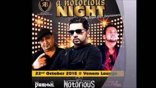 THE NOTORIOUS NIGHT @ VENOM LOUNGE