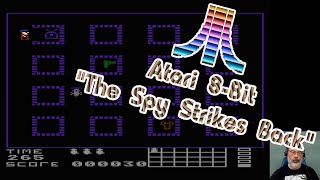 Atari 8-Bit Game Play, The Spy Strikes Back